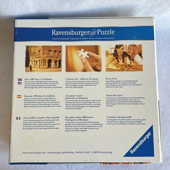 Ravensburger Garlands Little Sweet Shop Window Candy 500-piece puzzle - Picture 3 of 6